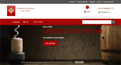 Desktop Screenshot of lenotecadeiferrari.com